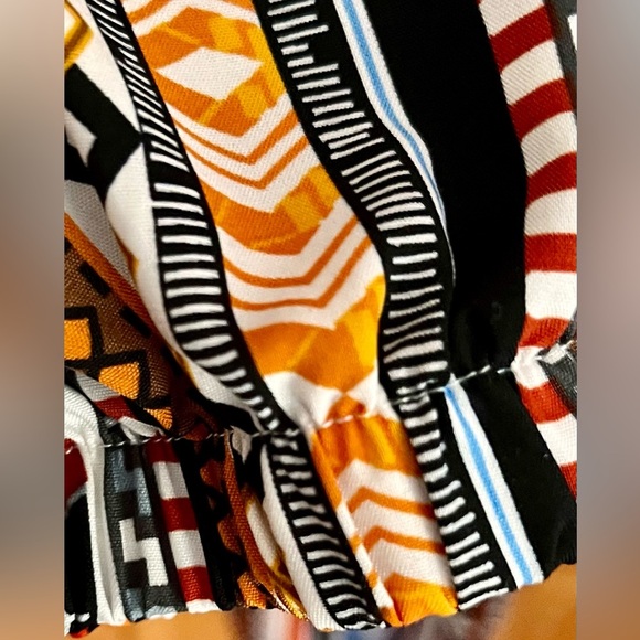 SHEIN Colorful Striped Bohemian Pants Size Large Boho Chic Hippie Hippy Joggers - Picture 4 of 11